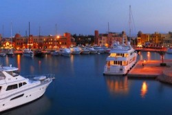 Captains Inn Hotel, El Gouna - Red Sea. Marina.